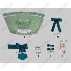 フリーレン ドレスver. コスプレ衣装｜通気性◎で上品シルエット、撮影映えも両立 - 6枚目の画像（サムネイル）