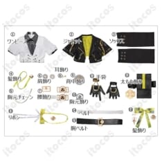 鳴潮 漂泊者（女）「永久に輝く星明り」高再現コス｜軽量通気＆安定固定でイベント快適 - 6枚目の画像（サムネイル）