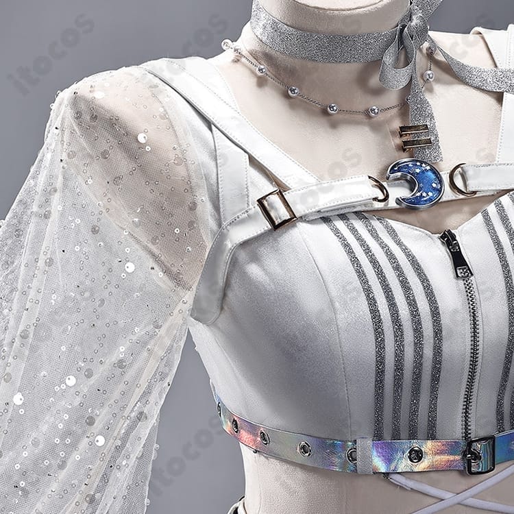 鳴潮 ユーノ Solar5風コスプレ衣装｜通気性◎ 軽量で再現度と撮影映えを両立 - 3枚目の画像