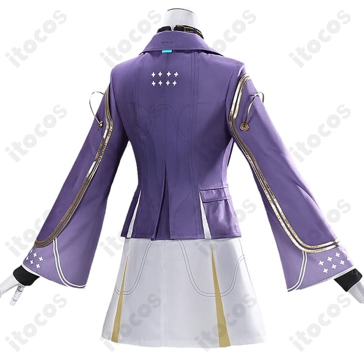 鳴潮 エイメス 制服 コスプレ衣装 高再現で上品、長時間イベントでも快適な着用感 - 2枚目の画像