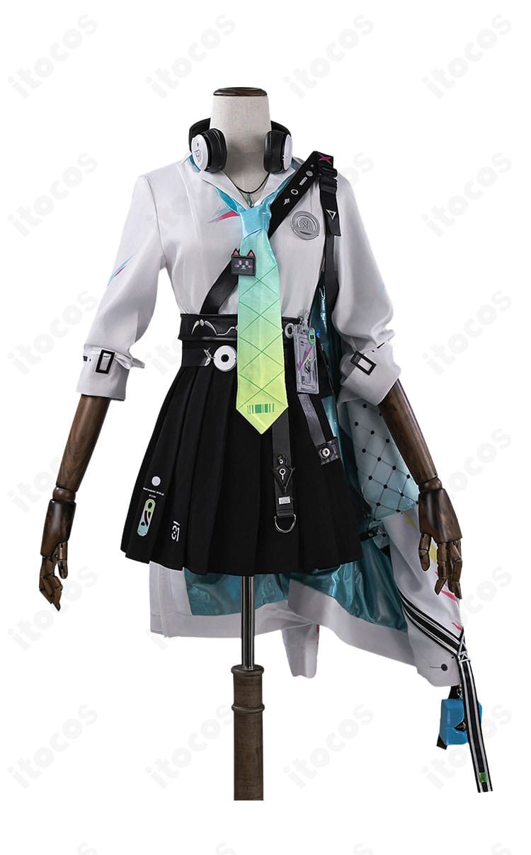 リンネー 制服コスプレ ジャケット・シャツ・スカートの正面全体像