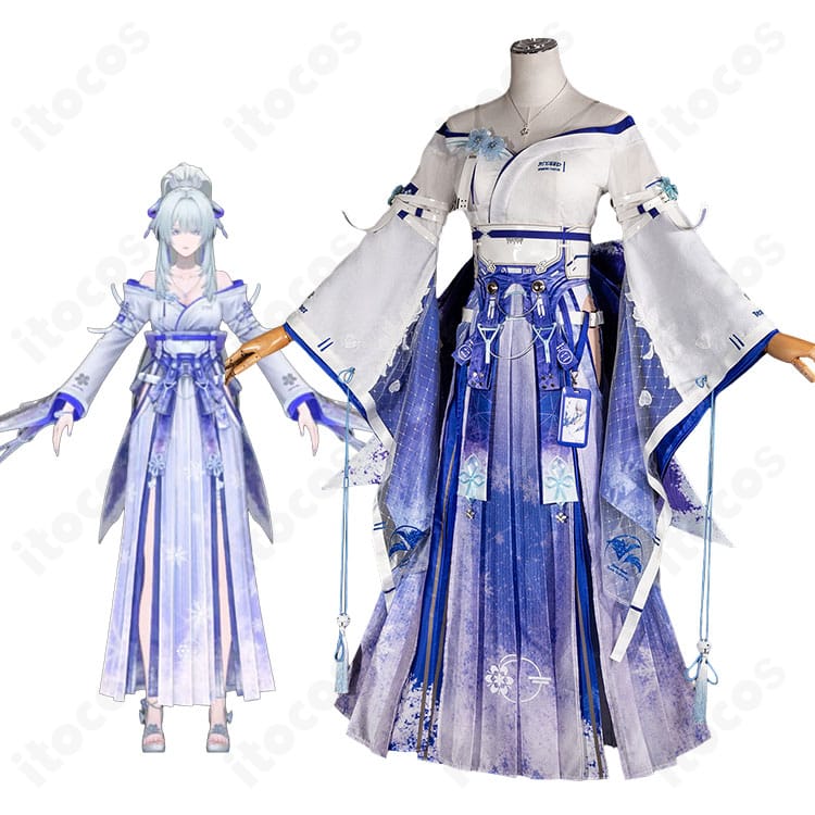 鳴潮 緋雪 2nd Formのキャラクターイメージと衣装一式の参考画像