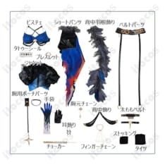 鳴潮・ガルブレーナの華やかなファンタジーコスプレ衣装｜撮影イベント向け - 7枚目の画像（サムネイル）