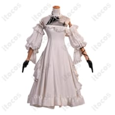 鳴潮 フローヴァ 過去Ver.を再現する上品な白ドレスコスプレ衣装 - 1枚目の画像（サムネイル）