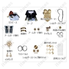 鳴潮 オーガスタ コスプレ衣装｜上品で華やかな撮影映えファンタジードレス - 3枚目の画像（サムネイル）