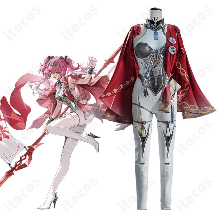 『鳴潮』ルパのコスプレ衣装とキャラクターイメージを示す全体画像