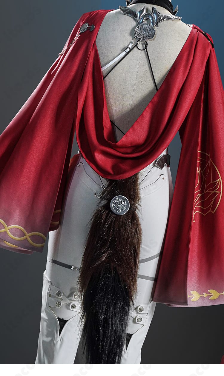 『鳴潮』ルパ コスプレ衣装に付属する尻尾装飾のディテール画像