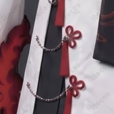にじさんじ・星導ショウ新衣装を再現した白着物×黒袴の和装コスプレ衣装 - 3枚目の画像（サムネイル）
