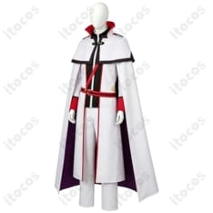 Re:ゼロから始める異世界生活 ユリウス・ユークリウス 白マント騎士服コスプレ衣装 - 3枚目の画像（サムネイル）