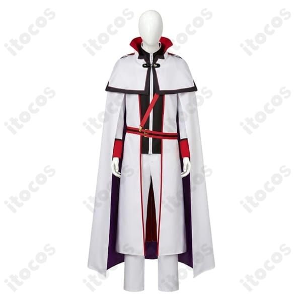 Re:ゼロから始める異世界生活 ユリウス・ユークリウス 白マント騎士服コスプレ衣装