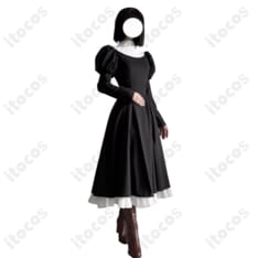 魔法使いの夜×Fate/Grand Order 久遠寺有珠 ケープ帽子付き上品ダークコスプレ衣装 - 5枚目の画像（サムネイル）