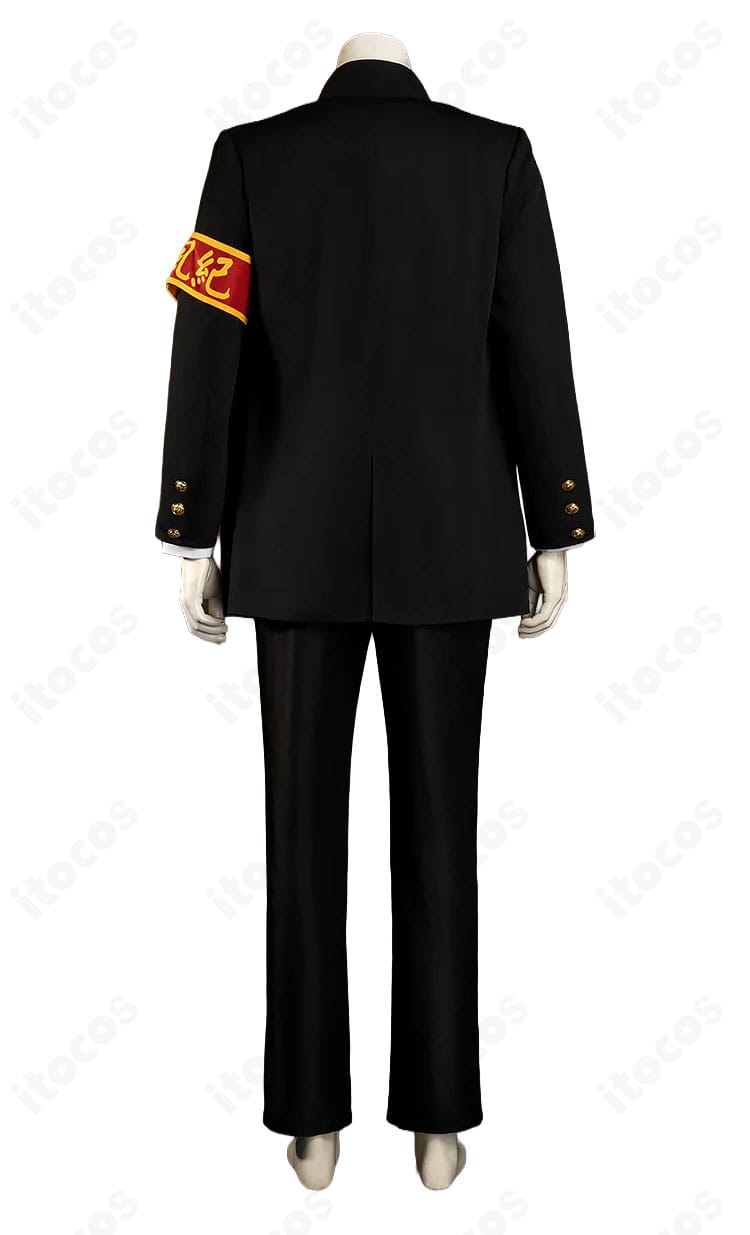 雲雀恭弥 制服Ver.ジャケットとパンツの背面デザイン