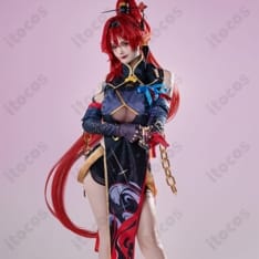 鳴潮・吟霖コスプレ衣装｜薄手で映える上品セクシーな8点セット、XS～XL対応 - 3枚目の画像（サムネイル）