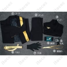 Limbus Company ヴェスパ・クラブロ コスプレ衣装｜端正なコートセット - 5枚目の画像（サムネイル）