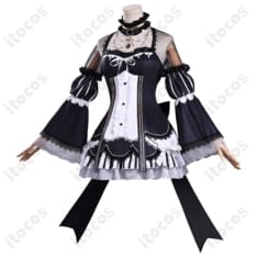 魔法少女ノ魔女裁判・佐伯ミリアの華やかで上品なコスプレワンピース衣装 - 2枚目の画像（サムネイル）