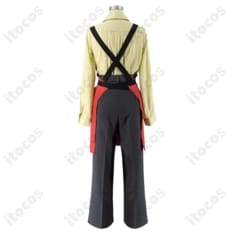 スーパーの裏でヤニ吸うふたり 山田のスーパーS店員制服コスプレ衣装セット - 2枚目の画像（サムネイル）