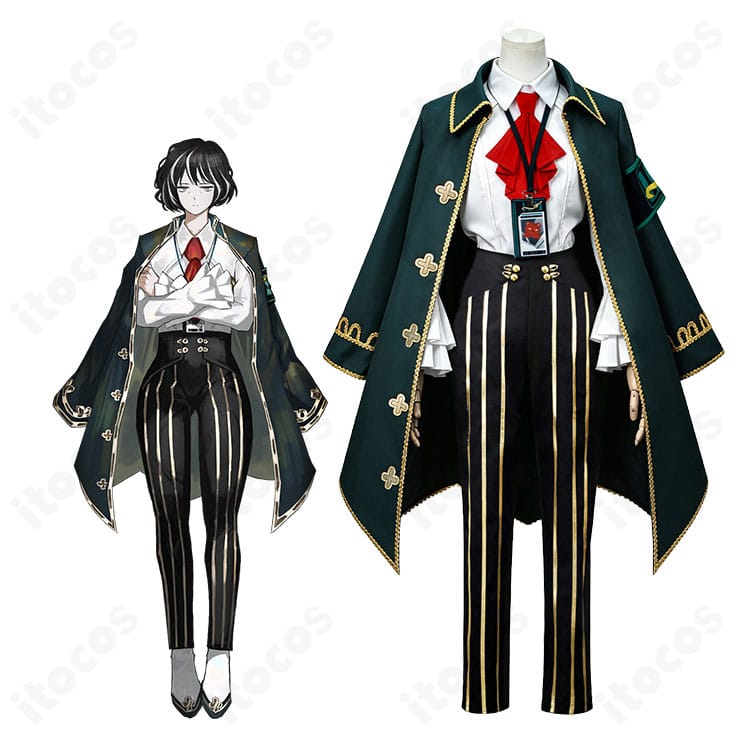 Limbus Company モーゼス ねじれ探偵デフォルト衣装のキャラクターイメージと全身コーディネート