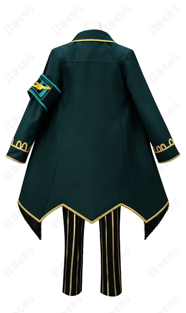 Limbus Company モーゼス コスプレ衣装のロングコート背面デザイン
