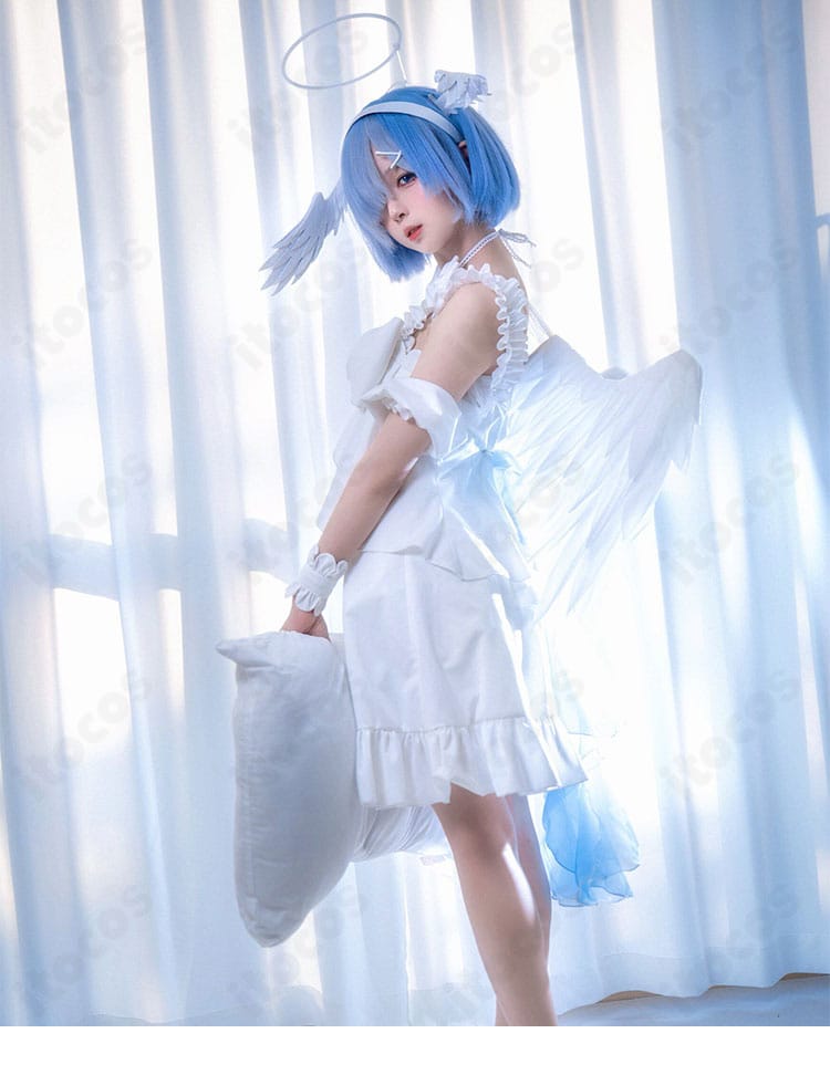 ラム&レム Sweet Angel ver.ワンピース衣装の右側デザイン詳細