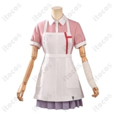 スーパーダンガンロンパ2 罪木蜜柑 通常衣装コスプレ｜上品ナース風セット - 2枚目の画像（サムネイル）