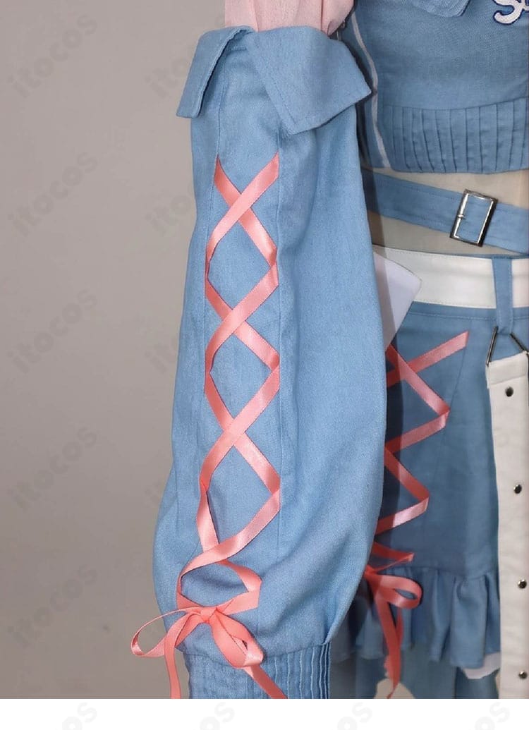 さくらみこ miCometブランド第二弾衣装の袖カバーと袖口装飾のディテール