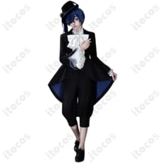 黒執事 シエル・ファントムハイヴの上品なフォーマルコスプレ衣装セット - 6枚目の画像（サムネイル）