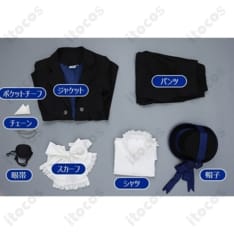 黒執事 シエル・ファントムハイヴの上品なフォーマルコスプレ衣装セット - 8枚目の画像（サムネイル）