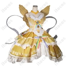 プリパラ 真中らぁら 神ドレスコーデ コスプレ衣装｜王冠と羽根で高再現 - 2枚目の画像（サムネイル）