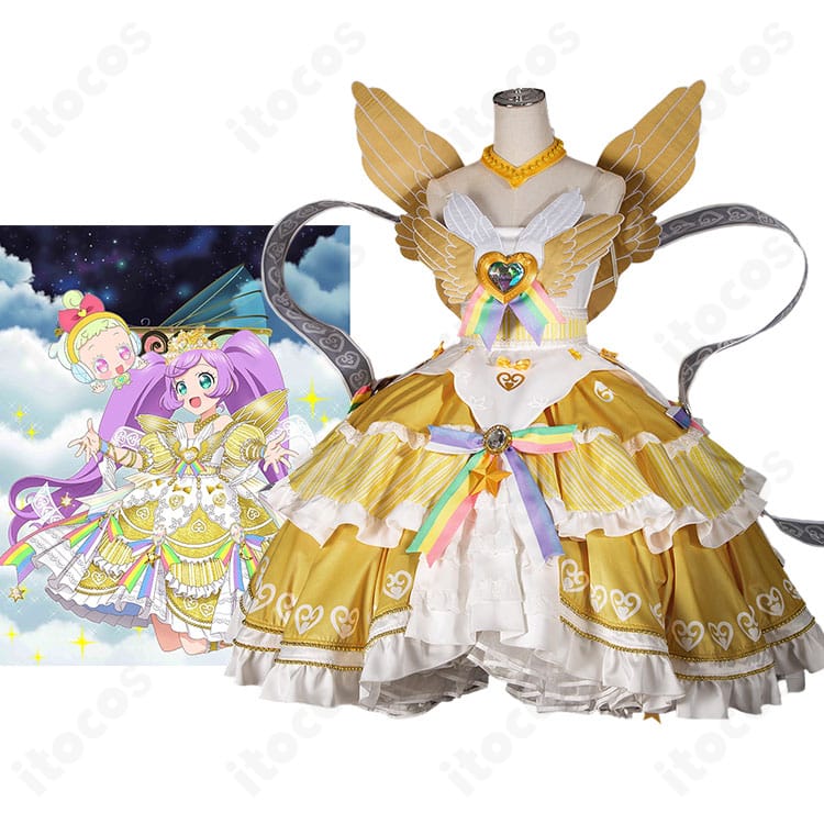 『プリパラ』真中らぁらのキャラクターイメージと神ドレスコーデの商品衣装