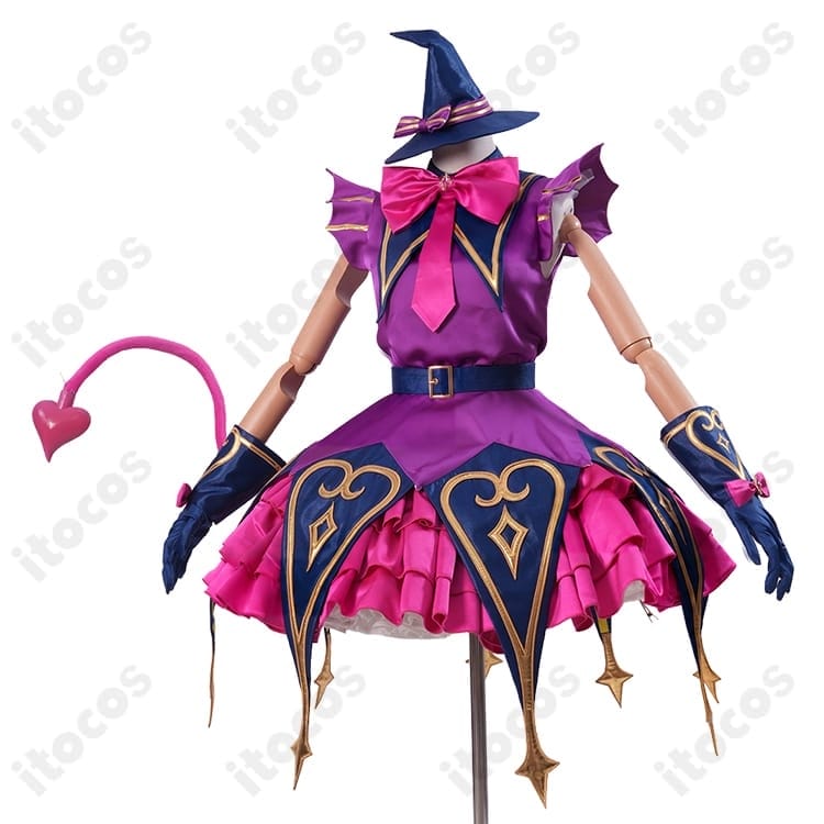 プリパラ 黒須あろまの悪魔風ステージ衣装｜小物充実で再現度を高める一着 - 2枚目の画像