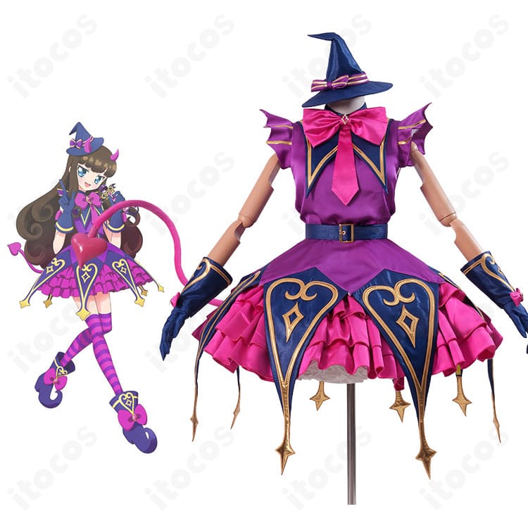 『プリパラ』黒須あろま ホリックトリッククラシックサイリウムコーデのキャラクターイメージと衣装全体