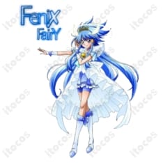 スマイルプリキュア！青木れいかの華やかなプリンセスフォームコスプレ衣装 - 1枚目の画像（サムネイル）