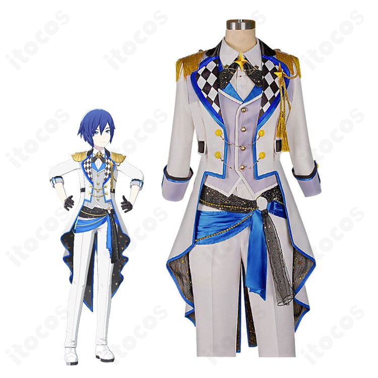 プロジェクトセカイ KAITO アトラクティブコートの人物着用イメージと衣装全体