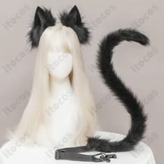 鳴潮・朽葉千咲「墜夢奇境」再現メイド風フリルコスプレ衣装セット - 6枚目の画像（サムネイル）