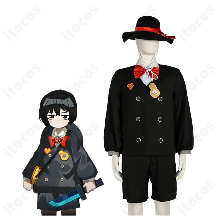 Limbus Company イサン とある春の夜の夢3 囚園児コスプレ衣装のキャラクター着用イメージ
