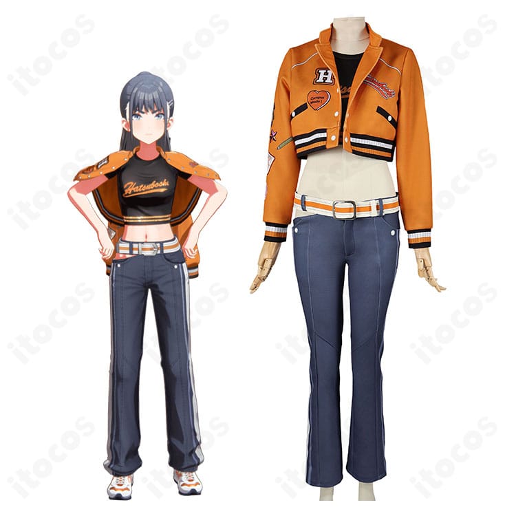 学園アイドルマスター 雨夜燕 Campus mode!!コスプレ衣装のキャラクター着用イメージ