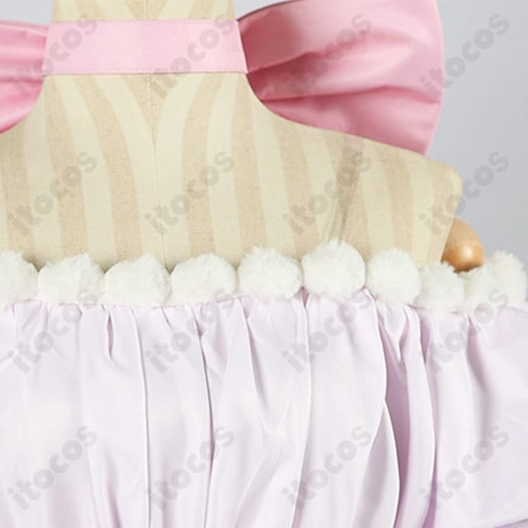学園アイドルマスター 花海咲季 Lady Rabbit 再現ピンクバニーコスプレ衣装 - 2枚目の画像