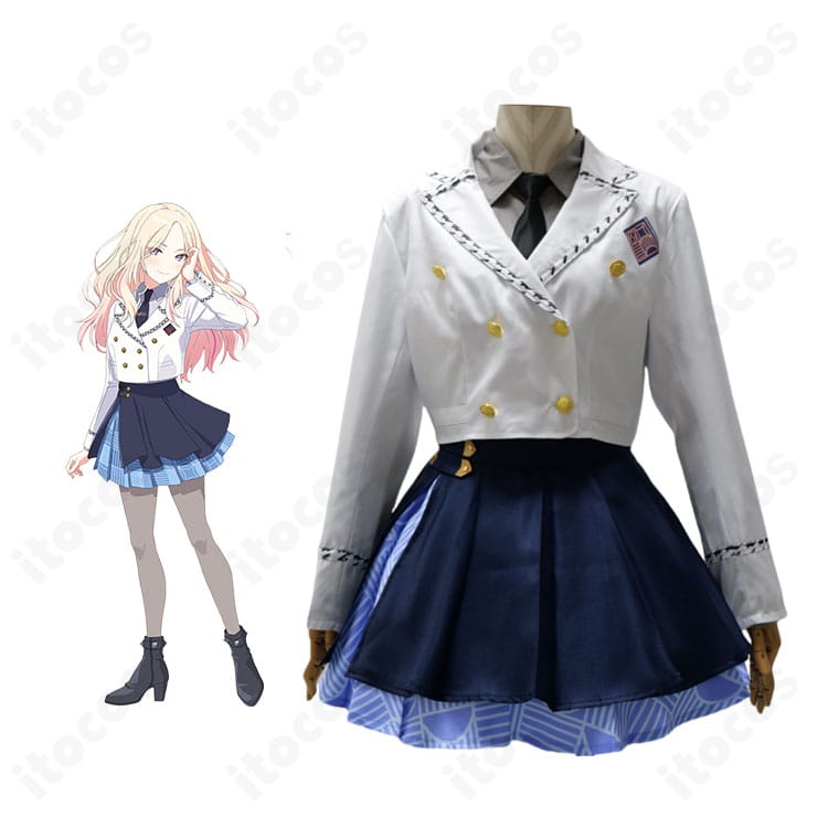 『学園アイドルマスター』十王星南 初星学園制服コスプレ衣装のキャラクターイメージと全身コーディネート