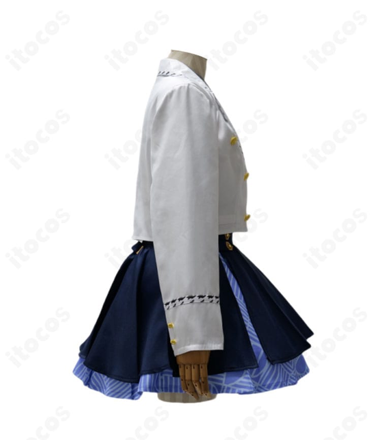 十王星南 初星学園制服コスプレ衣装のジャケット袖部分のディテール