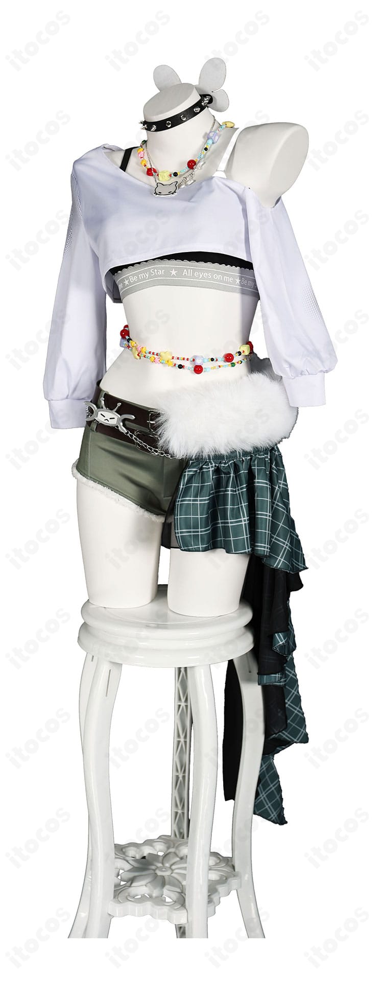 プリバティT.T.STARコスプレ衣装の正面デザイン