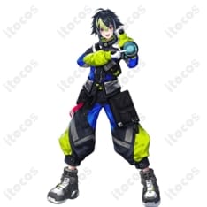 にじさんじ 伊波ライ 通常衣装｜高コントラストで映えるクール系コスプレ衣装 - 1枚目の画像（サムネイル）