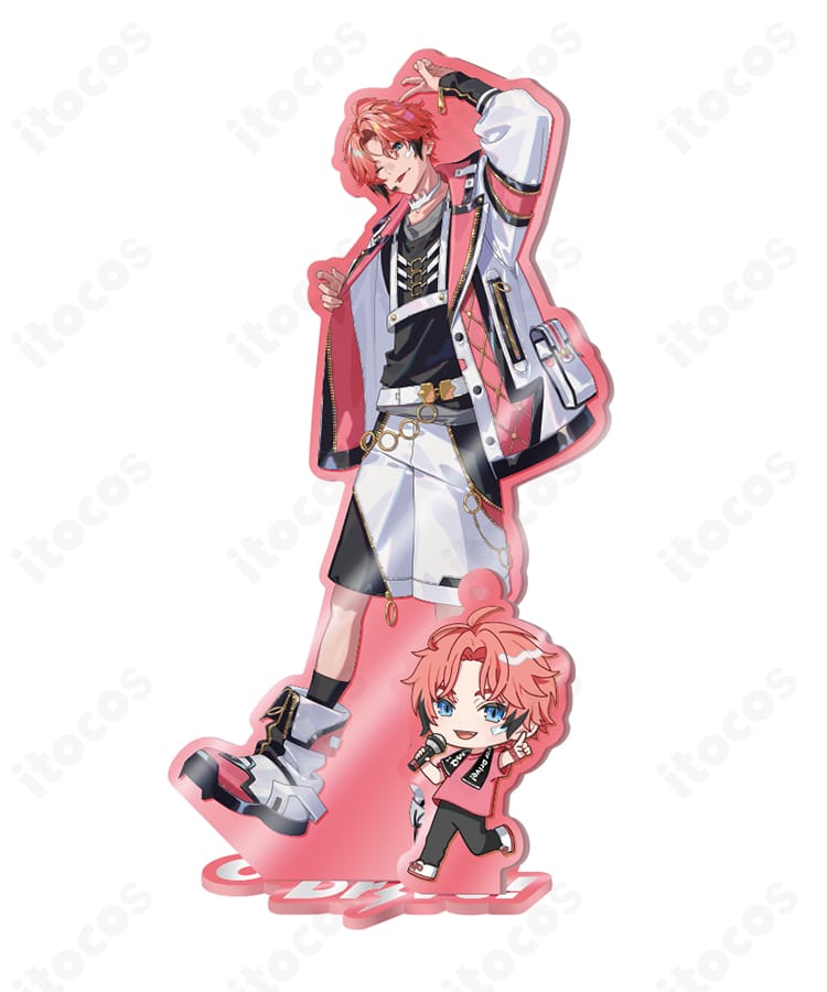 にじさんじ・赤城ウェンのMECHATU-A 1st LIVE Over Drive!風コスプレ舞台衣装を着用したキャラクターイメージ