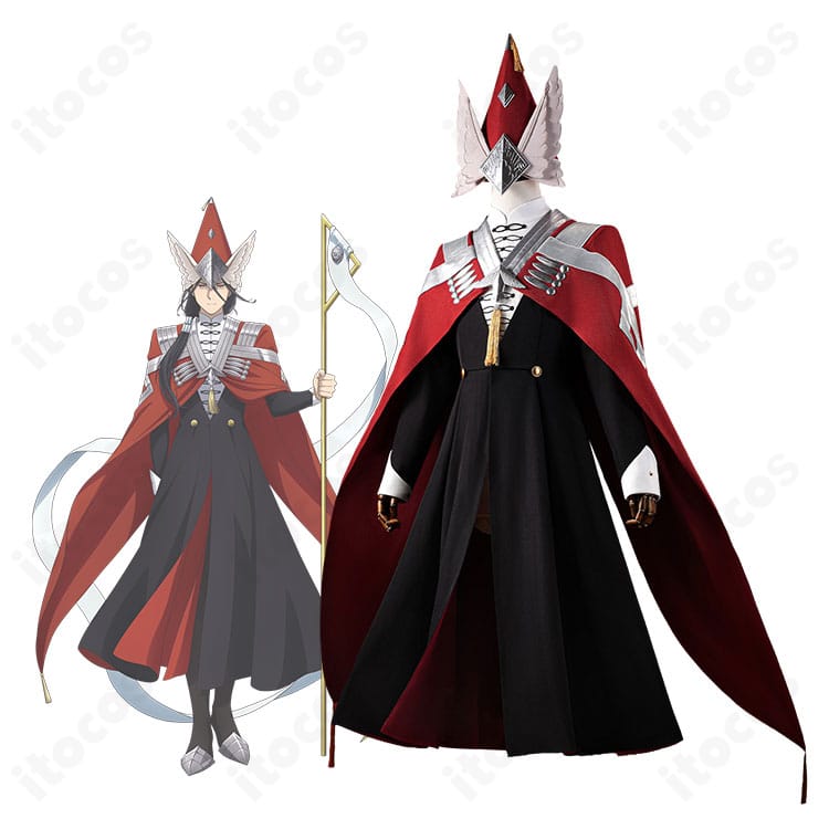 とんがり帽子のアトリエ イースヒース魔警団副団長コスプレ衣装のキャラクター着用イメージ