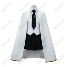 Limbus Company ソラのクールなケープ制服コスプレ衣装セット - 3枚目の画像（サムネイル）