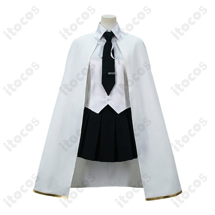 Limbus Company ソラのクールなケープ制服コスプレ衣装セット - 3枚目の画像