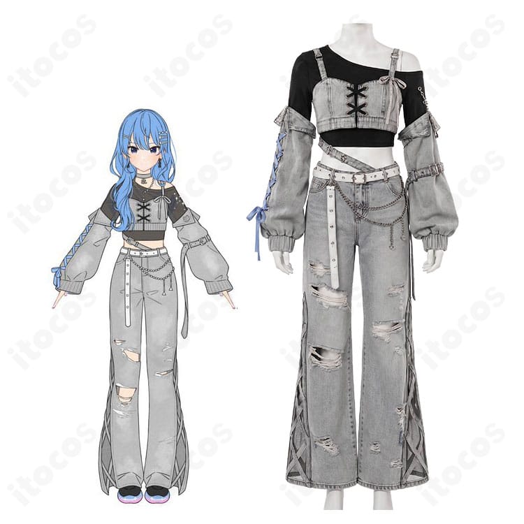 ホロライブ 星街すいせい miCometブランド第二弾衣装の人物イメージとコスプレ衣装