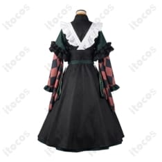 hololive DEV_IS 儒烏風亭らでん メイド服コスプレ衣装｜撮影映えする上品な10点セット - 3枚目の画像（サムネイル）
