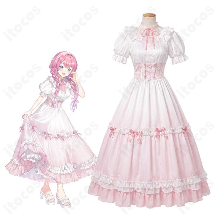 にじさんじ×andGALLERY 倉持めるとコラボ衣装の全身イメージ