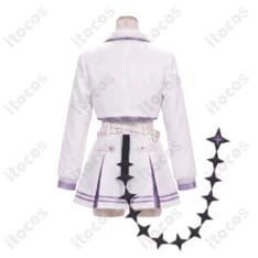 ホロライブ ラプラス・ダークネス ねぽっくす！再現コスプレ衣装｜軽やかな7点セット - 2枚目の画像（サムネイル）
