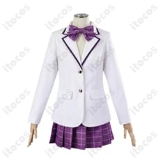 ハイキュー!! 白鳥沢学園高校女子制服コスプレ衣装 3点セット・S～XXL - 1枚目の画像（サムネイル）